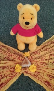 for the Third Chakra -Manipura- the area of the Belly - who better than Pooh?